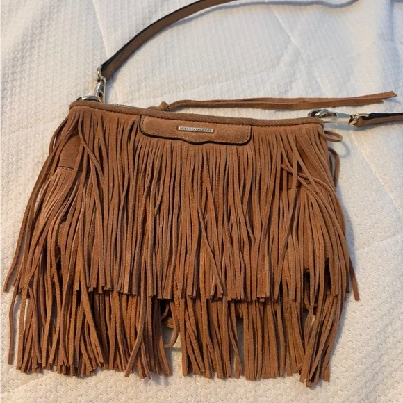 Rebecca Minkoff Tan Fringe Women\'s Bag Rebecca Minkoff | Bags | Rebecca Minkoff Tan Fringe  main image 4